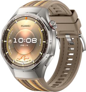 Умные часы Huawei Watch GT 6 Pro, коричневый цв./титановый цв.