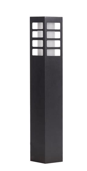 Pastatomas lauko šviestuvas Su-Ma Rado III 2, 18W, E27, IP54, juoda sp., 8 cm x 50 cm