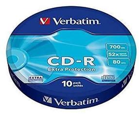 Įrašomas kompaktinis diskas Verbatim CD-R, 700 MB, 10vnt.