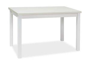 Prekė su pažeista pakuote. Stalas Scandinavian Adam, balta sp., 100 cm x 60 cm x 75 cm