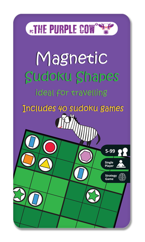 Galda spēle Purple Cow Magnetic Sudoku Shapes, LT LV EE