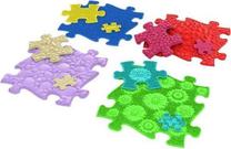Sensorinis masažinis kilimėlis ASKATO Memory Game 043338, 30 cm x 30 cm, 12 vnt, įvairių spalvų