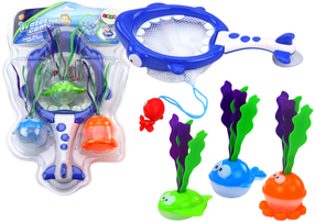 Vannitoa mänguasjade komplekt Lean Toys 2in1, mitmevärviline