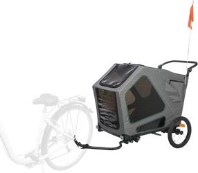Dzīvnieku transportēšanas rati Trixie 12804, 103 cm x 80 cm x 98 cm, L