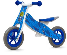 Balansinis dviratis Milly Mally Look Blue Army, mėlyna sp., 9"