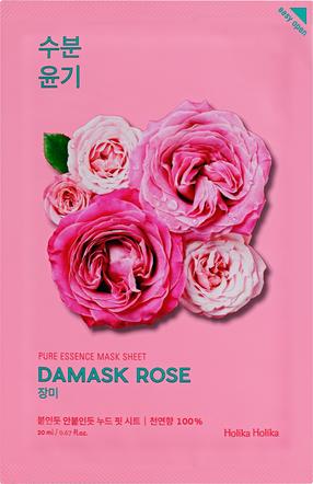 Маска для лица Holika Holika Pure Essence Mask Sheet Damask Rose, 20 мл
