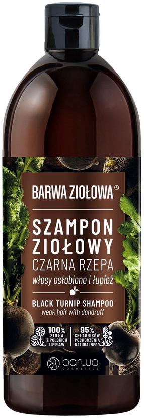 Шампунь Barwa Herbal Black Turnip, 480 мл