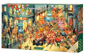 Puzle Castorland Carnaval In Rio 400379, 68 cm x 138 cm, 4000 gab., daudzkrāsaina