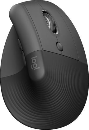 Juhtmevaba arvutihiir Logitech Lift Right, grafiit v.
