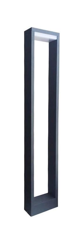 Pastatomas lauko šviestuvas Su-Ma Form YB19502, 7W, LED, IP54, antracito sp., 15 cm x 80 cm