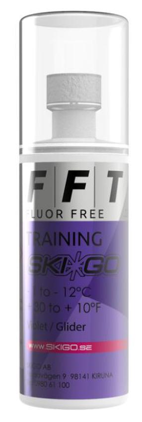 Slidžių vaškas Skigo FFT, -12 - -1 °, 100 ml, Violetinė sp.