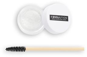 Antakių gelis Makeup Revolution London Power Brow Fix, 3 ml, skaidri sp. clear