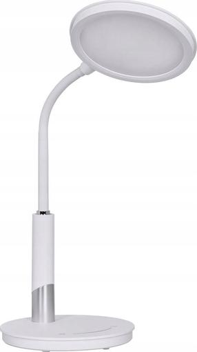Darba galda gaismeklis ActiveJet Aje-Raya, LED, 10W, balta krās./balta krās.