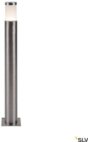 Pastatomas lauko šviestuvas SLV Trust 60, 8.6W, LED, IP55, sidabro sp., 6 cm x 60.5 cm