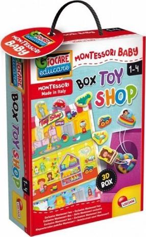 Lavinimo žaislas Lisciani Montessori Toy Shop, įvairių spalvų