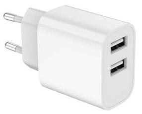 Telefono įkroviklis Gembird TA-UC-2A12-01, USB Type A, 12 cm, balta sp., 12 W