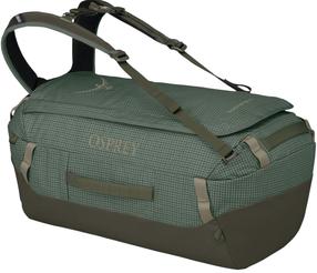 Туристический рюкзак Osprey Transporter Duffel, зеленый цв./серый цв., 40 л