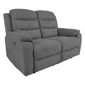 Sofa-reklaineris Home4you Mimi 14082, pilka sp., 93 x 153 cm x 102 cm