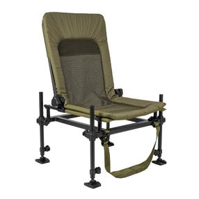 Žvejybinė kėdė Korum Supa Lite Stretch Feeder S23, chaki sp.
