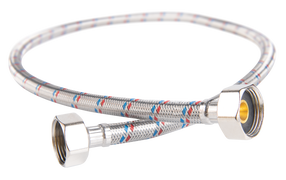 Nerūsējošā tērauda pīta šļūtene Ferro PWS64, 3/4" FF, 100 cm