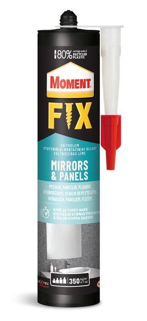 Klijai montažiniai Moment FIX Mirrors & Panels, 0.44 kg, balkšva sp.