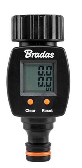 Veearvesti Bradas Black Line, plastik, 3/4"
