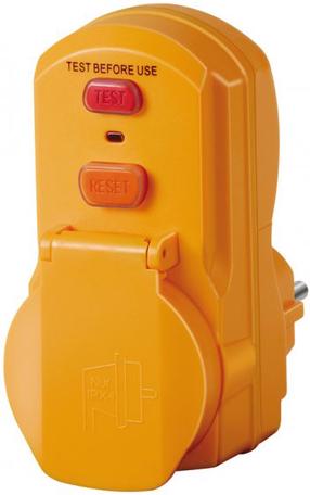 Kištukas su nuotėkio rėle Brennenstuhl, 16A, 3500W