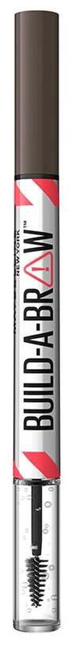 Карандаш для бровей Maybelline Build A Brow, 1.4 г, черный цв./темно-коричневый цв. 262 black brown