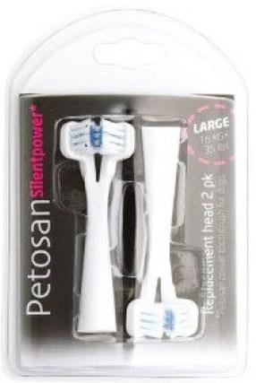  Dantų šepetėlis gyvūnams Petosan, 2 vnt.