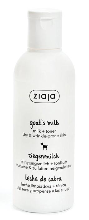 Valomasis veido pienelis Ziaja Goat's Milk + Toner, 200 ml, +17