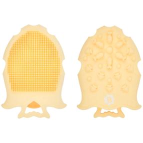 Kinnas kiust Badabulle Massaging, kollane v., 7 cm