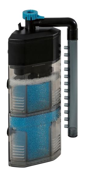 Akvārija filtrs Zolux Corner 80, 40 - 80 l, caurspīdīga krās./zila krās./melna krās.