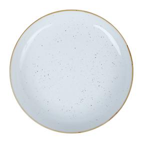 Šķīvis servēšanas Home4you Sensa, 36 cm x 36 cm x 5 cm, pelēka krās.