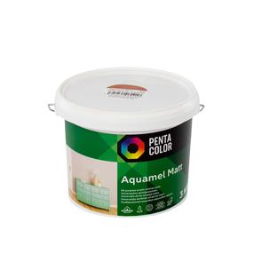 Emaliniai dažai, universalūs Pentacolor Aquamel, matinis, 3 kg, rusvai raudona sp.
