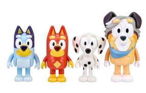 Žaislinė figūrėlė Tm Toys Bluey School Pack BLU13052, 4 vnt., įvairių spalvų