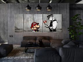Репродукция Artgeist Mario Bros On Concrete N7103-DK, 225 см x 90 см
