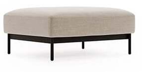 Pufas Polak Meble Duero Fusion, smėlio sp., 100 cm x 87 cm x 42 cm