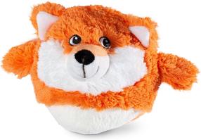 Rotaļlieta sunim, plīša manta Karlie Fox Fossy 521577, 22 cm, balta krās./oranža krās.
