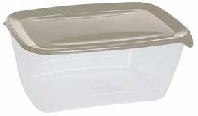 Dėžutė maistui Curver Fresh & Go 0803071W07, 5 l, 30 cm x 15 cm, rusva sp.
