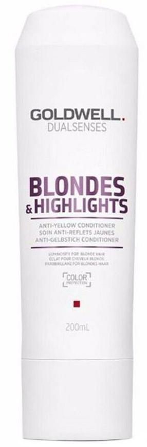 Кондиционер для волос Goldwell Dualsenses Blondes & Highlights Anti-Yellow, 200 мл