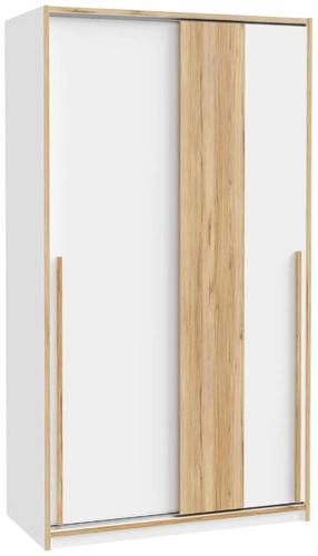 Spinta Forte S-room MFF2015-M317, ąžuolo sp./balta sp., 57.3 cm x 118.8 cm x 215 cm