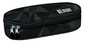 Pinal ilma tarvikuteta St. Right GEOMETRIC GREY, 23 cm x 12 cm, must v./hall v.