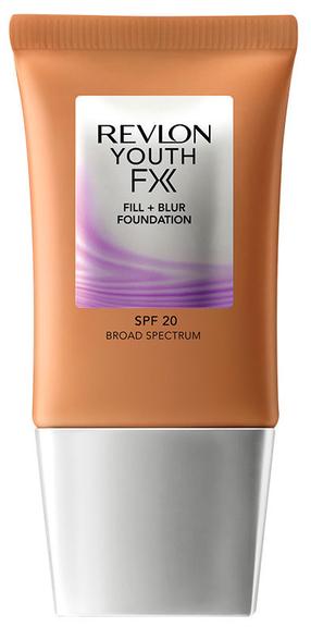 Skystas makiažo pagrindas Revlon Make Up Youthfx Fill + Blur Foundation SPF20, 405 almond, 30 ml