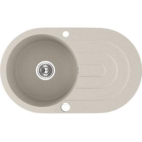 Кухонная мойка Laveo Dafne SBD_481T, Beige, гранит, 78 см x 47 см x 19 см, beige