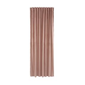 Naktinė užuolaida Domoletti Velvet W537628/74, rožinė sp., 140 cm x 260 cm