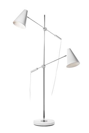 Stāvlampa AZzardo Kaja AZ2863, 40 W, E14, balta krās.