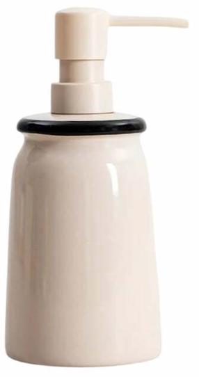 Skysto muilo dozatorius Homla Chloe Basic 244137, smėlio sp., 0.4 l