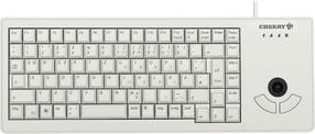 Laidinė kompiuterio klaviatūra CHERRY XS Trackball Cherry ML, EN, pilka sp.