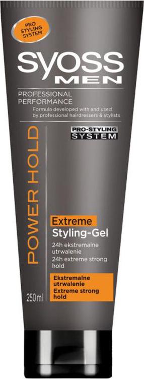 Matu želeja Syoss Power Hold, 250 ml
