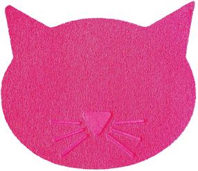 Коврик для кошачьего туалета Record Cat Mat, поливинилхлорид (пвх), Розовый цв.